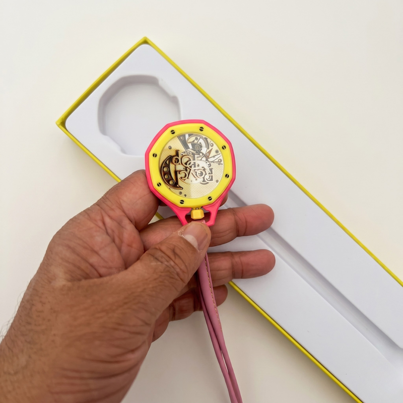 Royal Pop Neon Silicone Pendant Watch – Waterproof & Colourful