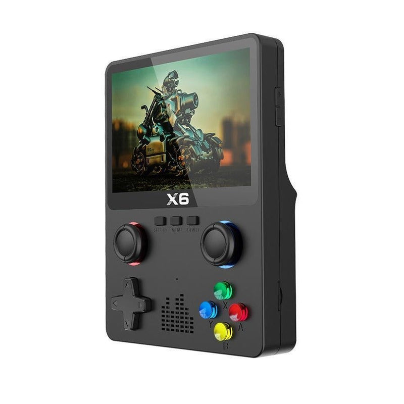 X6 Retro Handheld Game Console – 3.5'' IPS Screen, 10,000+ Games, 11 Emulators, WiFi & TV Output