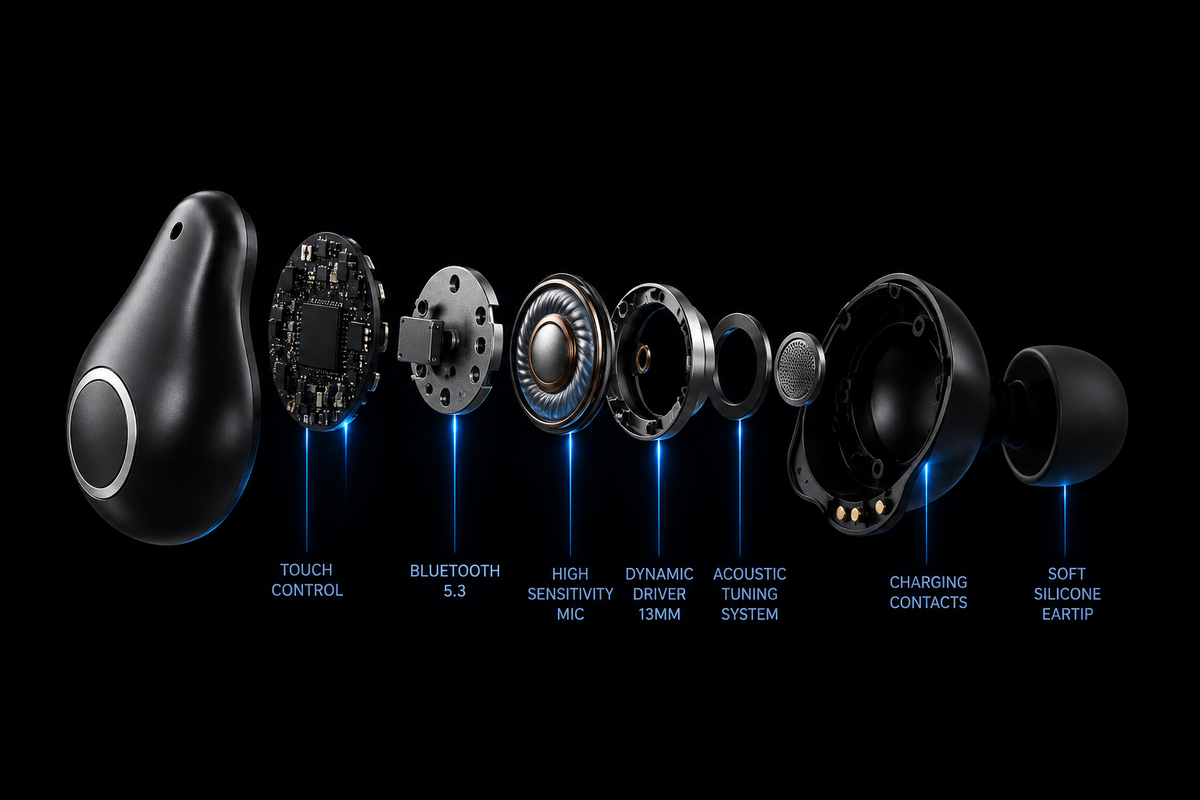 TWS K8A  Earbuds