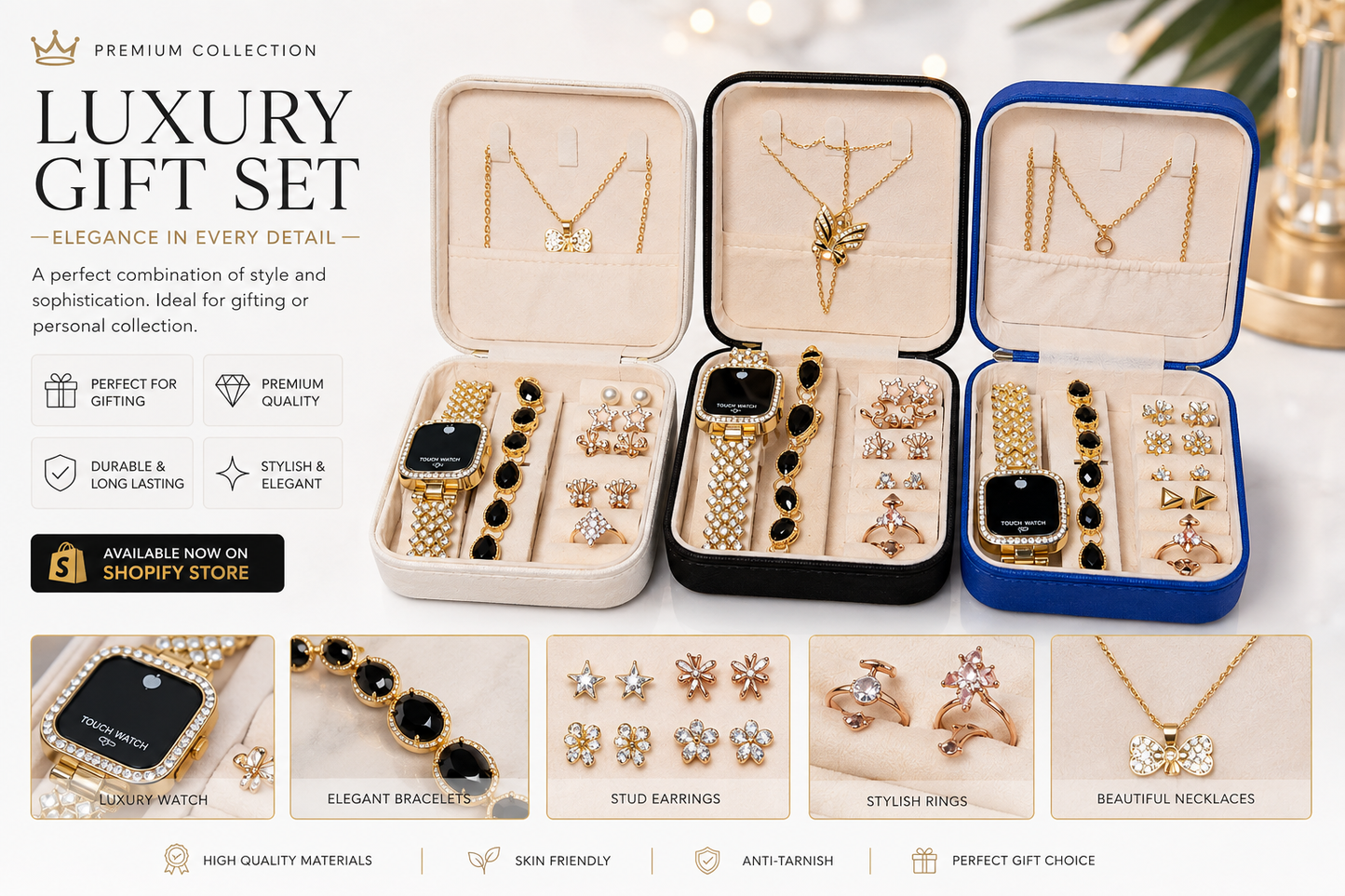 ✨ Premium Luxury Gift Set – Jewelry Collection