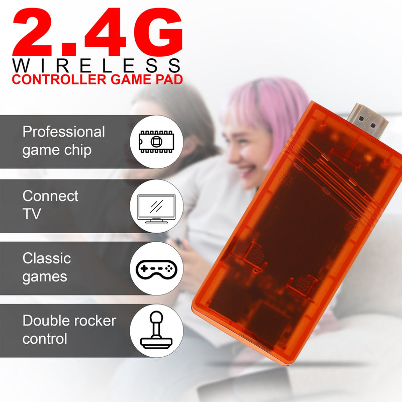 GS5 Mini Gaming Console 64GB | 30,000+ Games | 4K HDMI | 2 Wireless Controllers