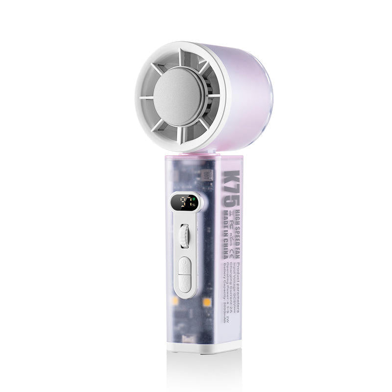 Premium Quality K75 Portable Head Rotation Fan with Icing
