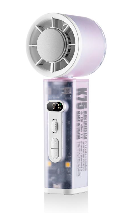 Premium Quality K75 Portable Head Rotation Fan with Icing