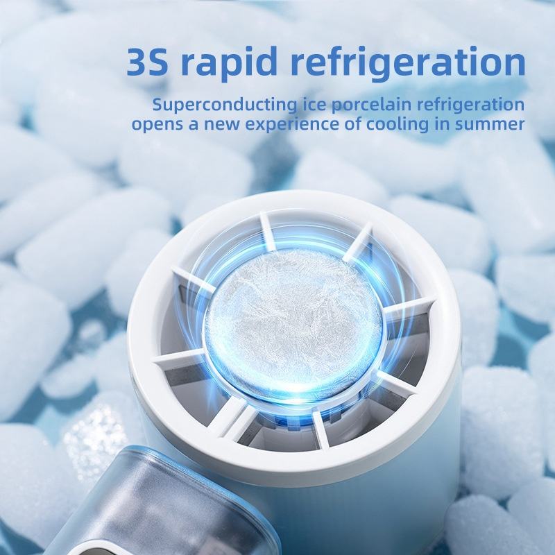 Premium Quality K75 Portable Head Rotation Fan with Icing