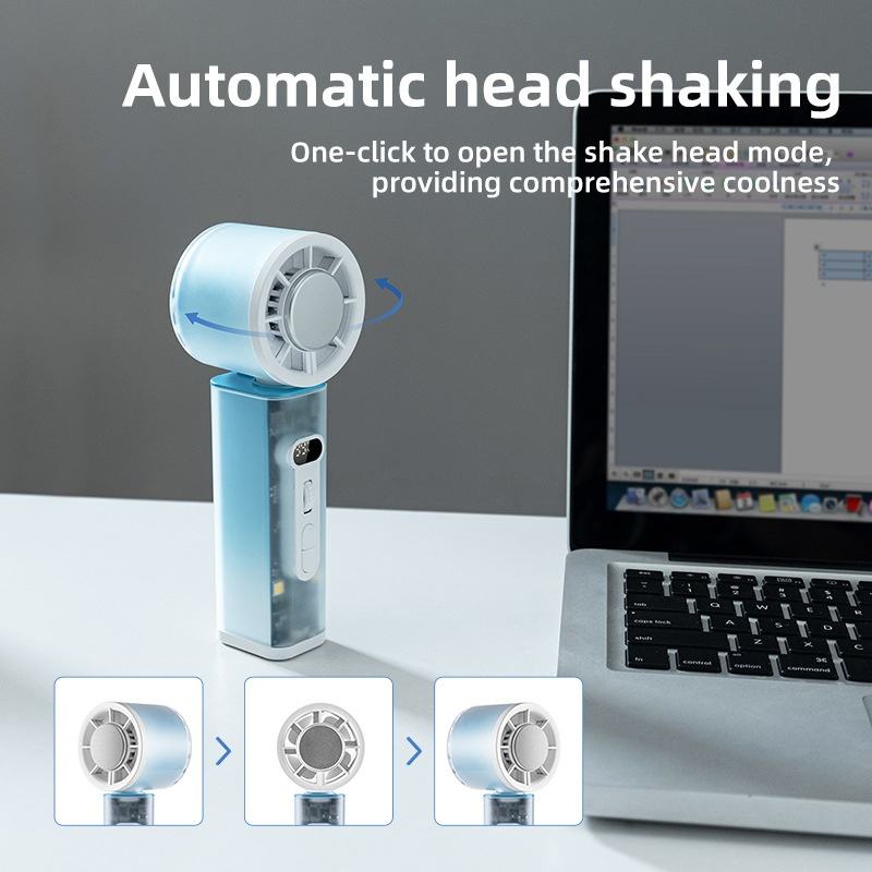 Premium Quality K75 Portable Head Rotation Fan with Icing