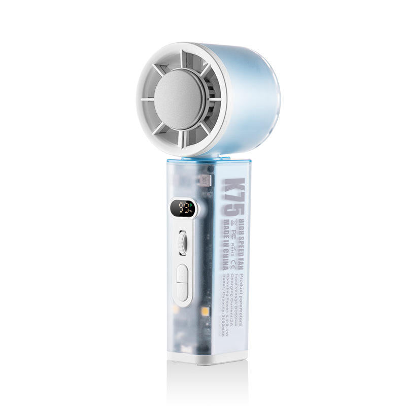 Premium Quality K75 Portable Head Rotation Fan with Icing