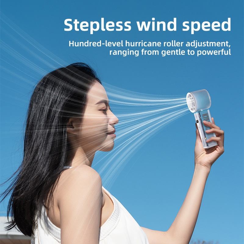 Premium Quality K75 Portable Head Rotation Fan with Icing