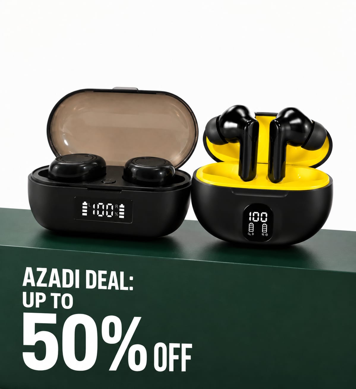 🎧 Buy 2, Get 2 FREE — Ultimate Earbuds Bundle