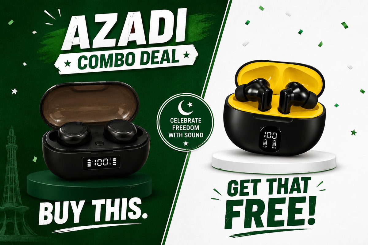 🎧 Buy 2, Get 2 FREE — Ultimate Earbuds Bundle