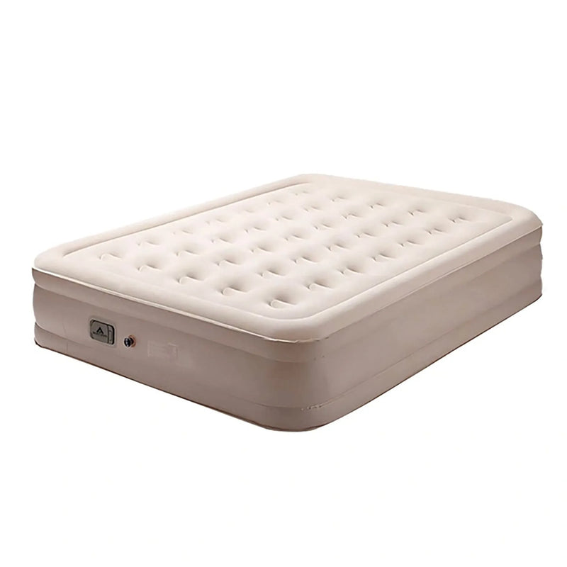 Portable Inflatable Air Mattress with Built-in Pump – Single Size (198×100×40cm) Black Color