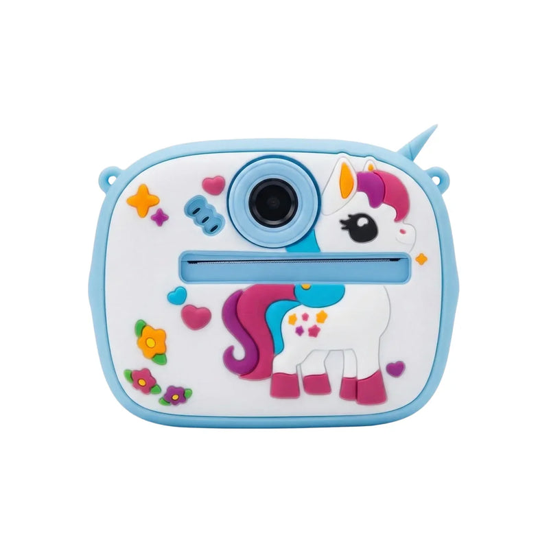 Kids Instant Thermal Print Camera — 1080P Video, 20MP Photo, Games & Music