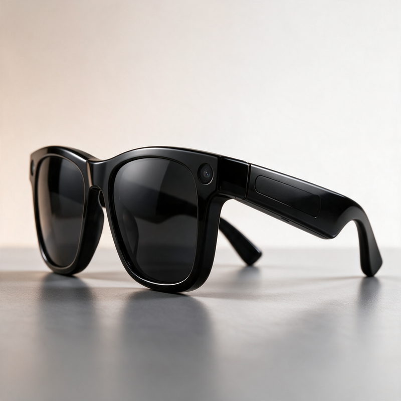 XK One Pro AI Smart Glasses — 8MP HD Camera, Real-Time Translation, Open-Ear Bluetooth Audio, 3 Sets of Lenses